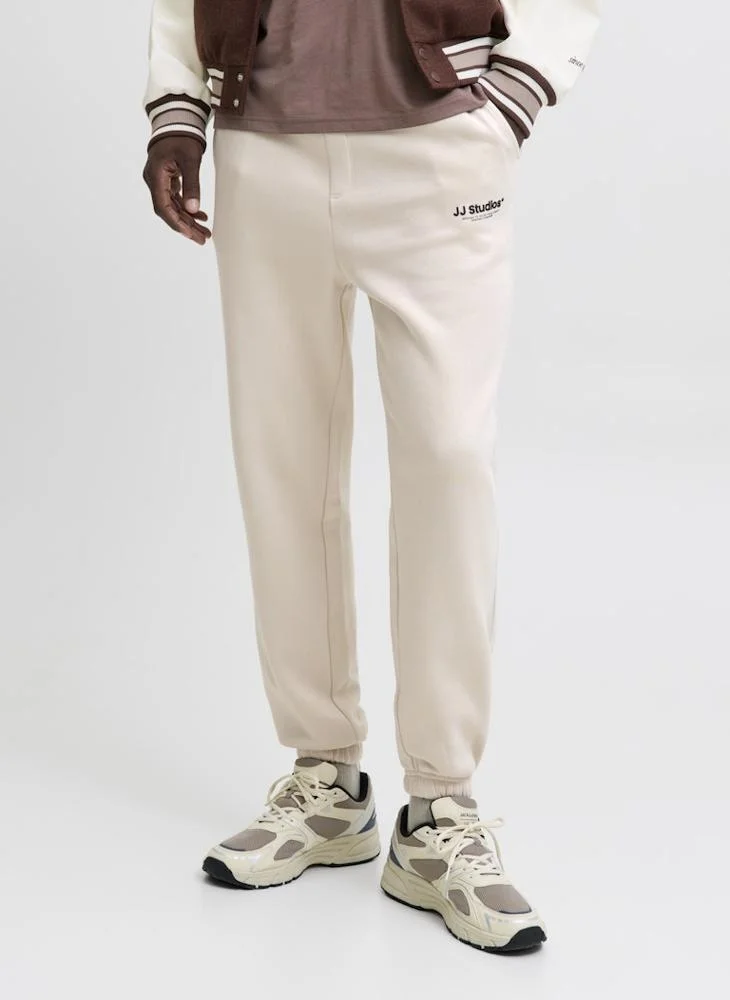 Casual Drawstring Cuffed Sweatpants